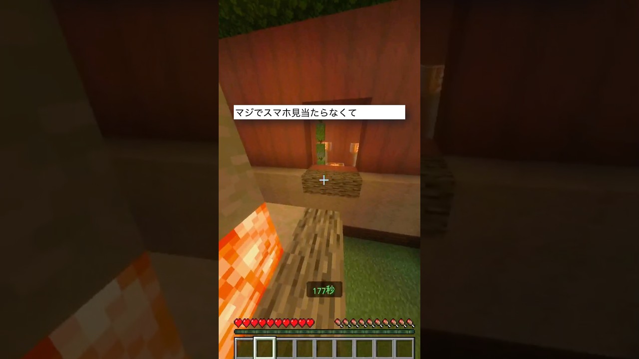 スマホはどこ... #マイクラ #マインクラフト #shorts