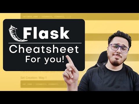 Flask Cheatsheet  for Beginners 