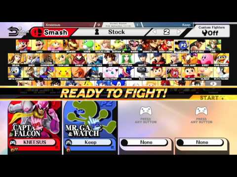 CFAS Wednesday Night Strikes (11/18/2015) - WR3 - Kneesus (Falcon) vs. Keep (G&W)