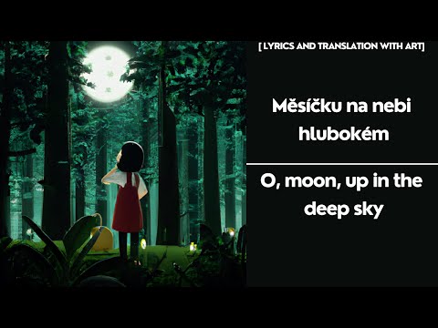 Song to the Moon - Rusalka (English translation and AI art)