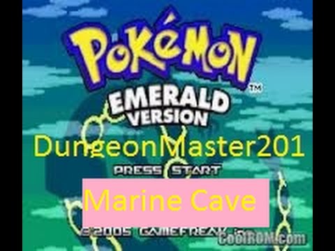 Lets Play Pokemon Emerald Episode 56 Marine Cave