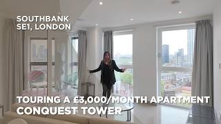 1 Bedroom Property Tour in London, Conquest Tower | Shard View