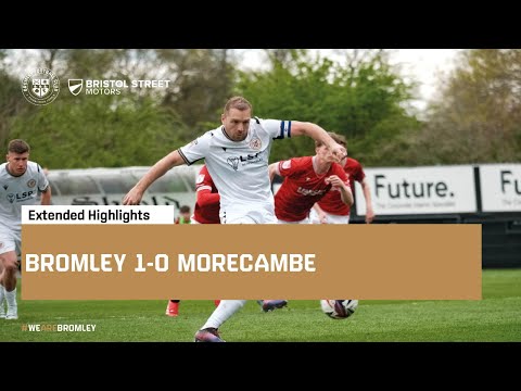  FC Bromley 1-0 FC Morecambe