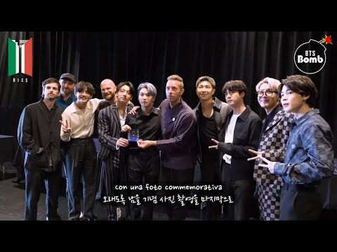[SUB ITA] 211014 BANGTAN BOMB - Meeting with Coldplay - BTS (방탄소년단)