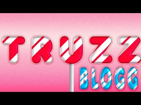 TEXTO PERSONALIZADO en PHOTOSHOP: Cómo crear efecto CARAMELO/CANDY/PIRULETA en Photoshop