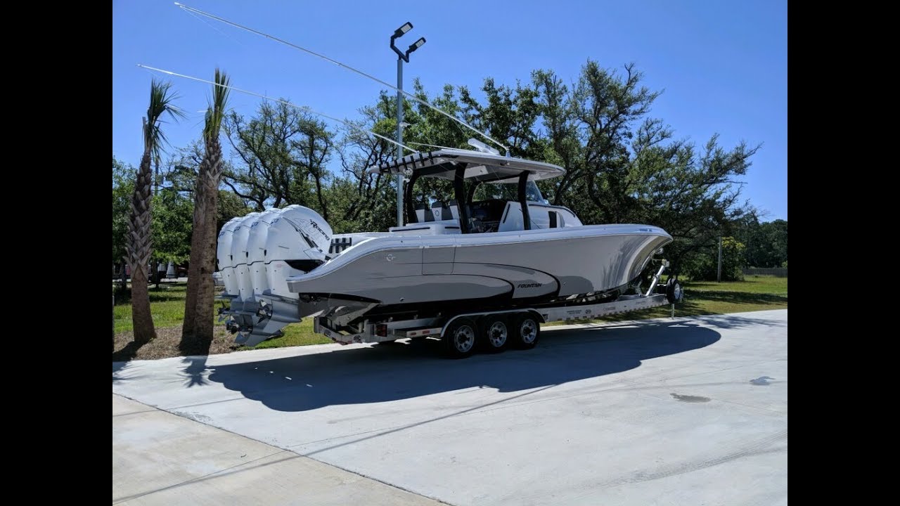 2019 Fountain 43 NX Walk Around Tour