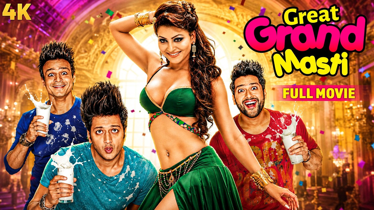 Great Grand Masti (2016) Full Hindi Comedy Movie | Riteish Deshmukh, Vivek Oberoi, Urvashi Rautela