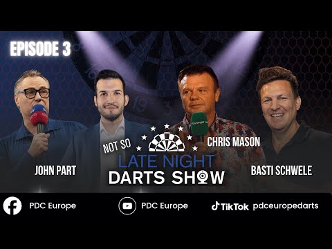 Not So Late Night Darts Show #3 - John Part + Basti Schwele + Chris Mason