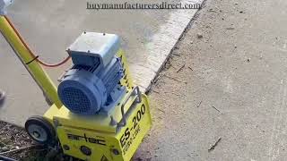 Concrete Scarifying  - Trip Hazard Removal