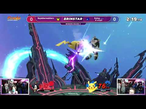 Ezdog (Sonic) vs Bajabberwabbers (Pikachu) - Brinstar #9 Winners Round 3