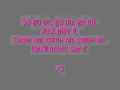 Say It on The Radio Lyrics - The WANTED 