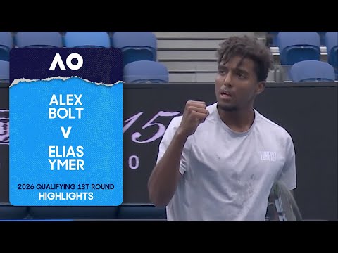 Alex Bolt v Elias Ymer Highlights | Australian Open 2026 Qualifying First Round