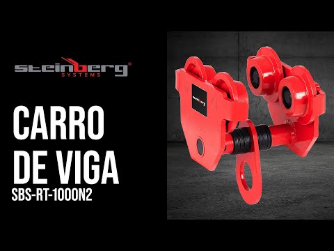 vídeo - Carro de viga - 1.000 kg - 65-110 mm