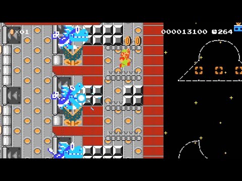 Super Mario Maker 2 - CONQUER the ALIEN LASER ARMY by ~SMH~  - No Commentary