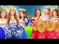 BROKE POPULAR VS RICH UNPOPULAR CHEERLEADER || Funny Secret Room At School By 123 GO! TRENDS