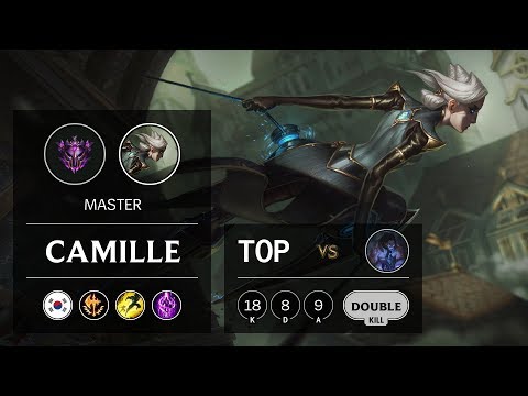 Camille Top vs Sylas - KR Master Patch 9.9