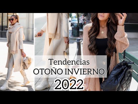 OUTFITS DE INSPIRACIÓN PARA OTOÑO INVIERNO 2021 2022 TENDENCIAS DE MODA LOOKS OTOÑO INVIERNO 2021/22
