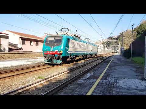 Treno Locomotore E464.016+E464.044 Lis 79302  Reggio di Calabria Centrale-Rosarno