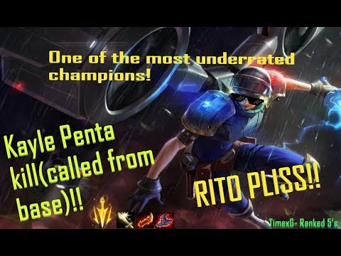 How broken is Lethal Tempo Kayle?? Ranked pentakill! patch 8.19