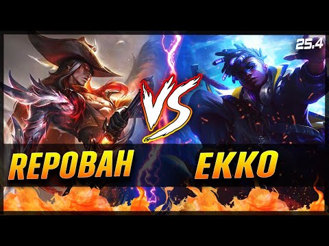 REPOBAH - Yone vs Ekko MID Patch 25.4 - Yone Gameplay