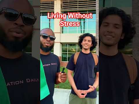 Living Without Stress #dayodman #motivation #positivity