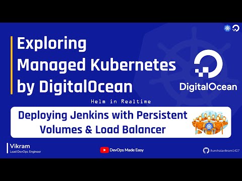Managed Kubernetes on DigitalOcean Cloud  | Using Storage Classes & LoadBalancer Service in k8s
