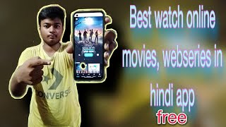 best movie watch app free and tv channels for 🆓 in hindi