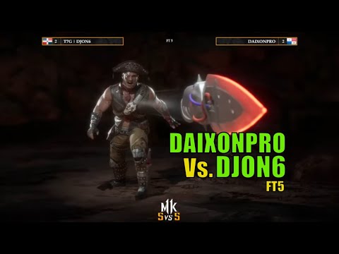 DAIXONPRO VS DJON6 - FT5 KANO VS SUB ZERO - 【Mortal Kombat 11 Aftermath】