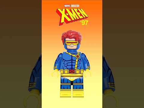 Minifigura Bootleg|Cyclops🔷⭐|X-men 97 #lego #bootleg #minifigures  #cyclops #brickmaster #xmen #fyp