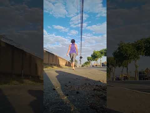 Caminhada sertaneja Comunidade Santa Rita município Vianópolis Goiás Brasil
