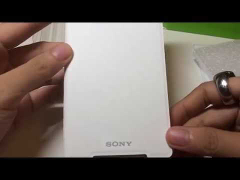 What Original Genuine Sony Style Cover Stand SCR10 Flip Case for Xperia Z2 Booklet looks like?
