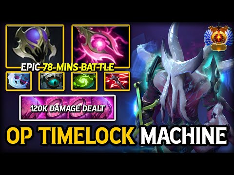 MADNESS ELECTRO TIMELOCK MACHINE Safelane Faceless Void | EPIC 78-Mins Late Game Battle DotA 2