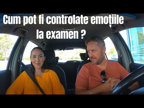 Despre stăpânirea emoțiilor la examen și cum trebuie  să gestionăm examenul în sine !  Cu , Cami 😇🚙