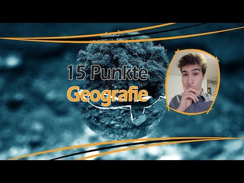 Geographie/Erdkunde Abitur 2019 Vorbereitung: Tipps für 15 Punkte