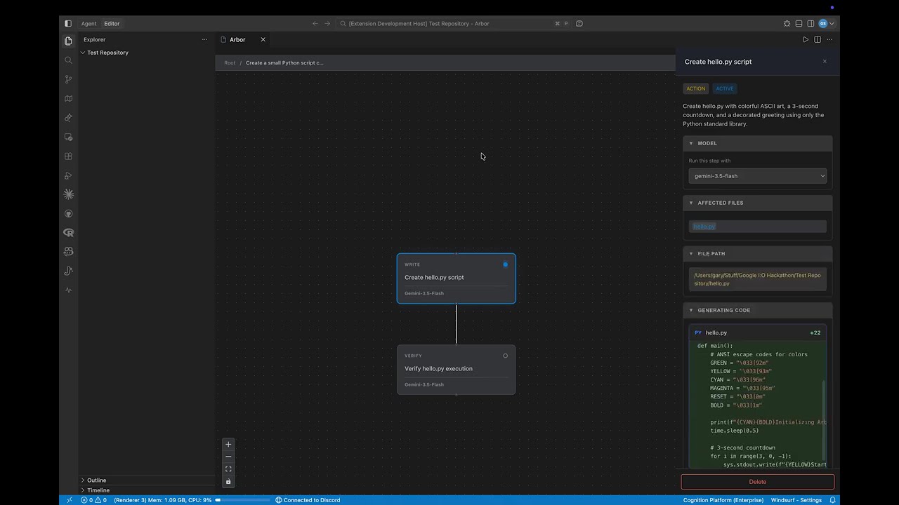 Arbor project preview