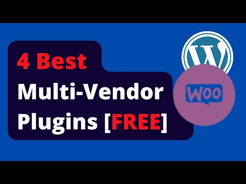 Free multi vendor plugins for woocommerce