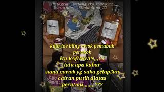 Download lagu Story wa antara cwok pemabuk & cwok hidung belang mp3 Download lagu Story wa antara cwok pemabuk & cwok hidung belang mp3