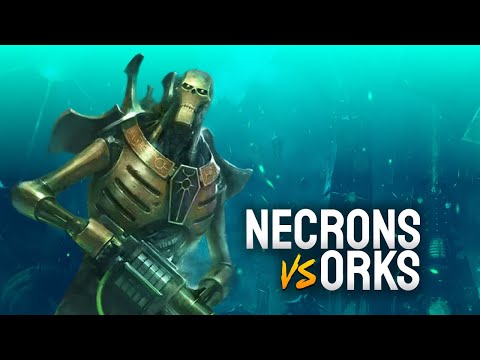 Necrons vs Orks - A Short Form Warhammer 40K Battle Report