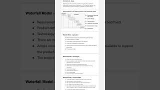 SDLC Waterfall Model