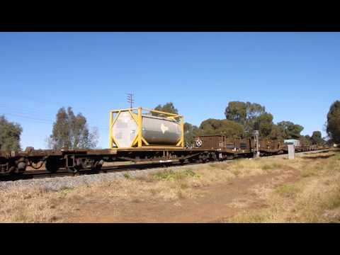 Junee Trains NR48, NR84 & NR107 with 3PW4