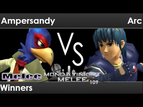 MNM 109 - Ampersandy (Falco) vs AG | Arc (Marth) Winners - Melee
