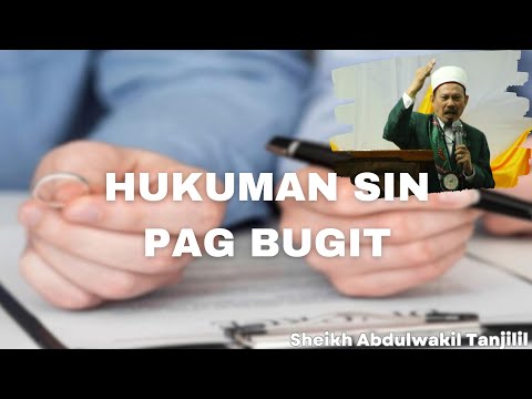 HUKUMAN SIN PAG BUGIT