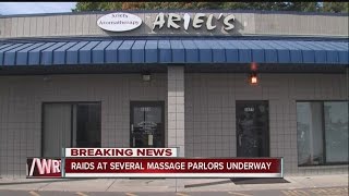 IMPD raids massage parlors in human trafficking investigation