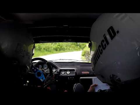 Rally degli Abeti 2019 Bozzoli - Natucci  "cameracar" il Melo