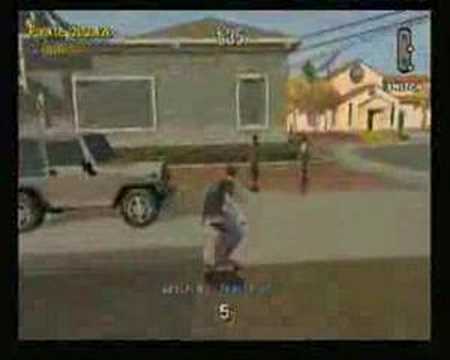 THPS3 Suburbia 0:50 6 targets