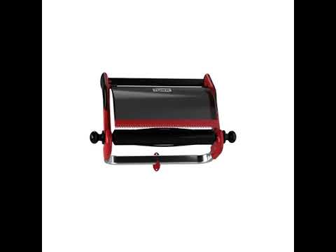 Vægstativ W1 44,5 cm - 652108 Tork W1 max rulle bredde 45cm rød og sort