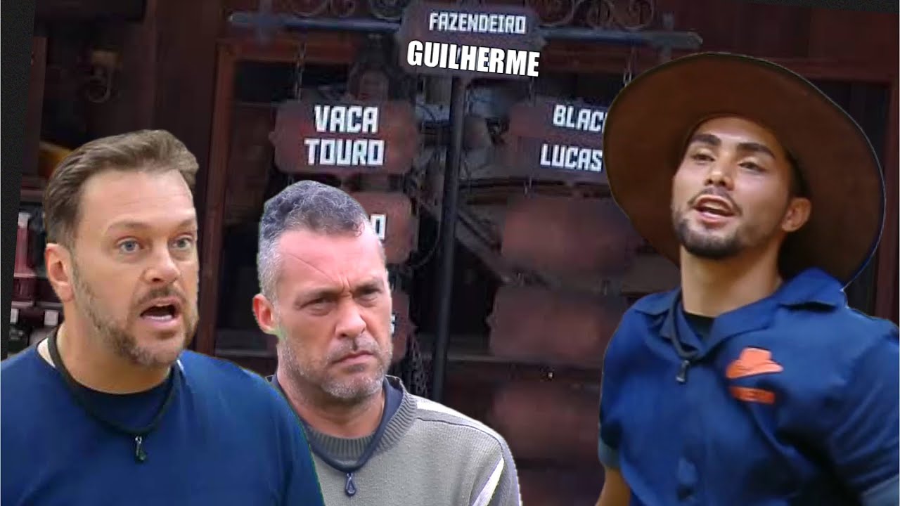 DELEGAÇÃO DAS TAREFAS GUI DA O TROCO EM JUNINHO E ALBERT E ESCULACHA E PÕEM ELES NAPIOR A FAZENDA 16