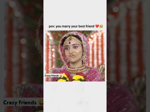 You marry your best friend 😂❤#love #samainaforever #funny #wedding #samaina #bestfriend #funnyshorts