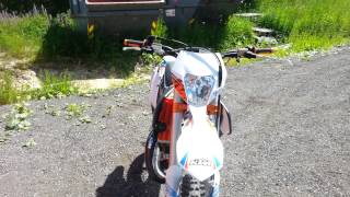 KTM 125EXC 2015 Walkaround & testdrive