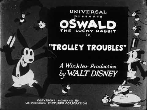 "Trolley Troubles' featuring Oswald the Lucky Rabbit (1927) | a Walt Disney Comic